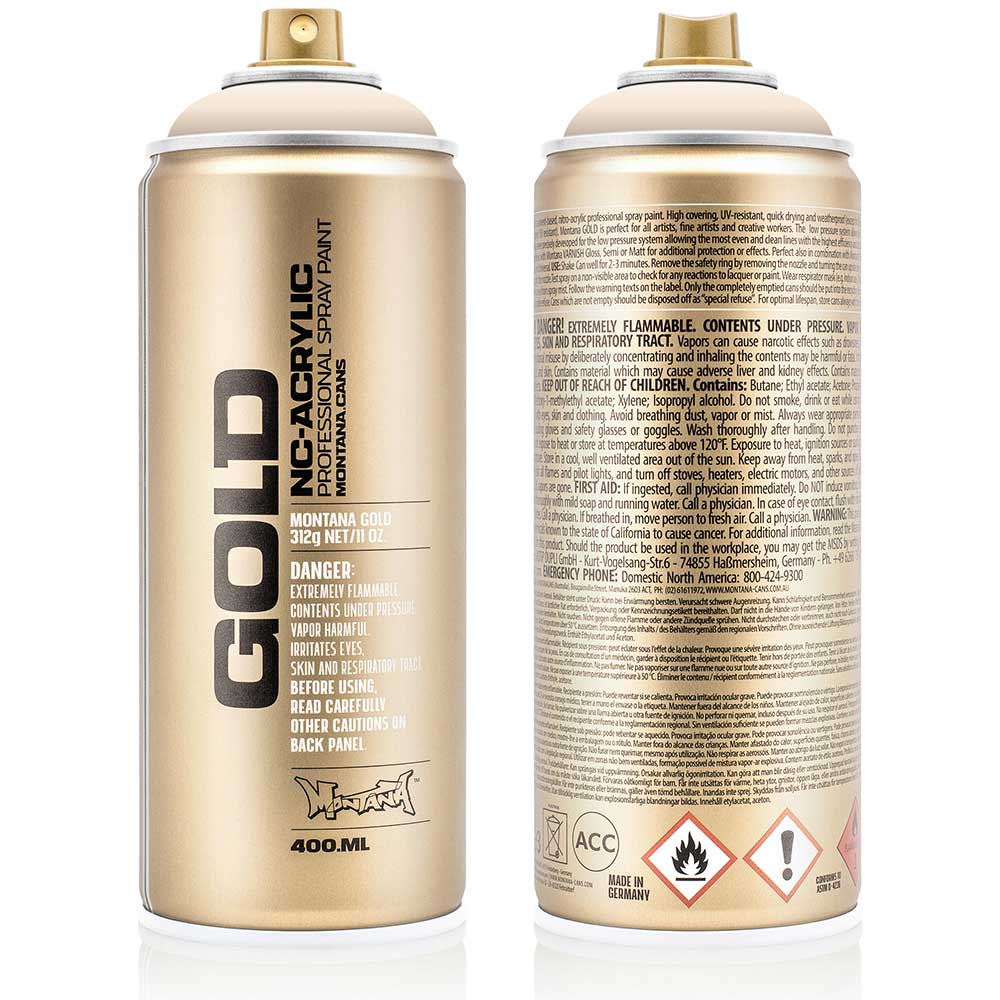 Montana Gold Akrilik Sprey Boya 400ml Latte 1410