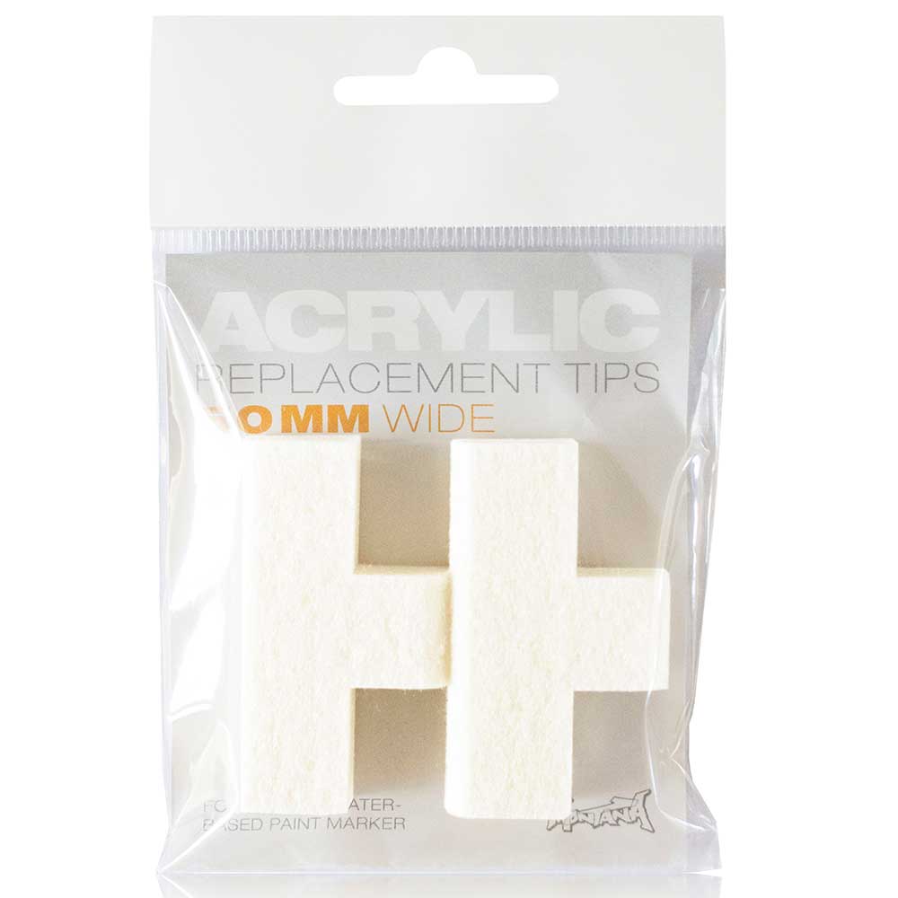 Montana Akrilik Markör İçin Yedek Uç 50mm (2'li Set)