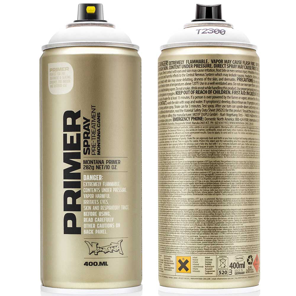 Montana Tech Çok Amaçlı Sprey Astar Boya 400ml Universal T2300