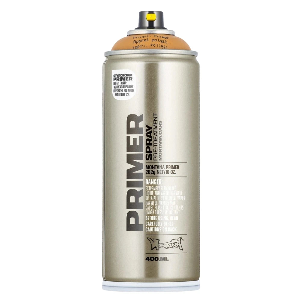 Montana Tech Spray Polistiren Yüzeyler İçin Astar Boya 400ml T2200