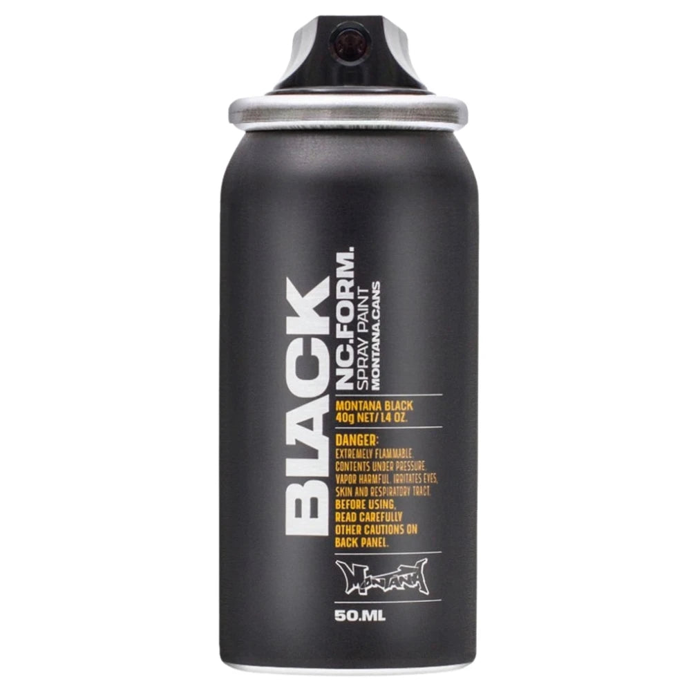 Montana Black Sprey Boya 50ml Black BLK9001