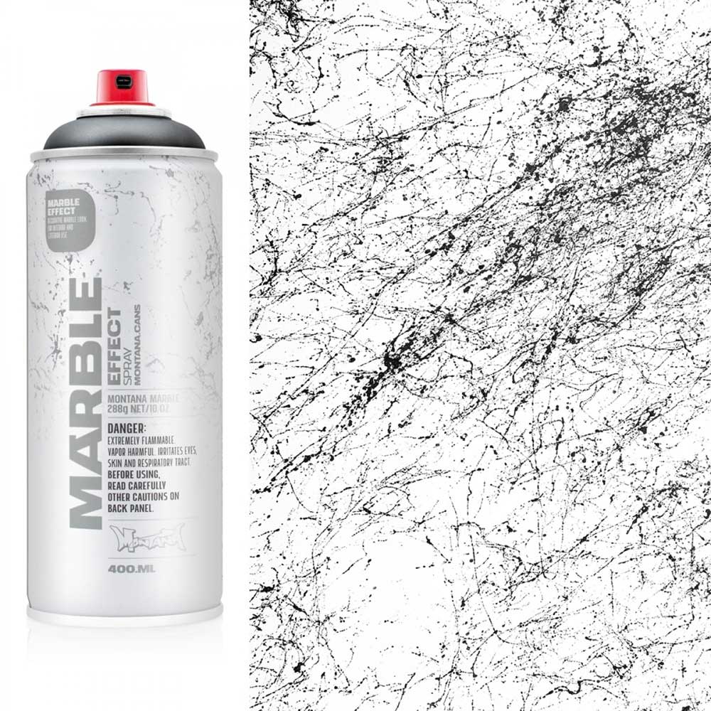 Montana Effect Marble Sprey Boya 400ml Black EM 9000