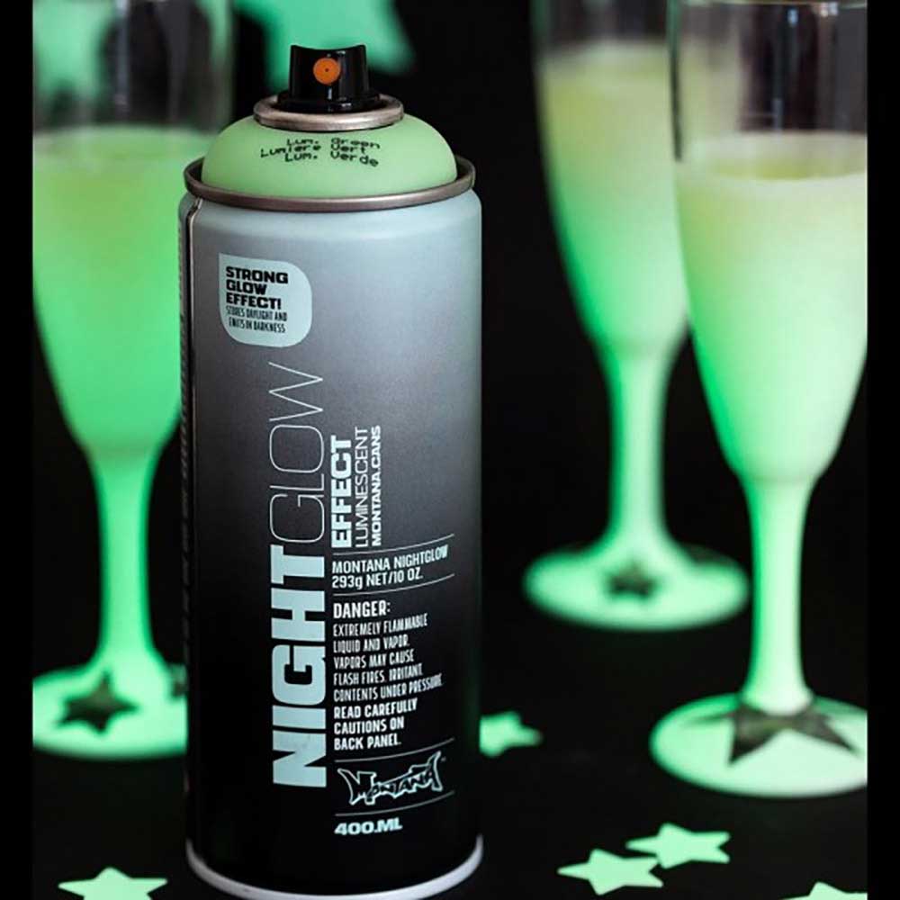 Montana Effect Night Glow Sprey Boya 400ml Luminiscent Green NG1000