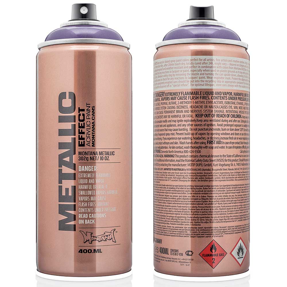 Montana Effect Metallic Sprey Boya 400ml Metallic Plum EMC4230