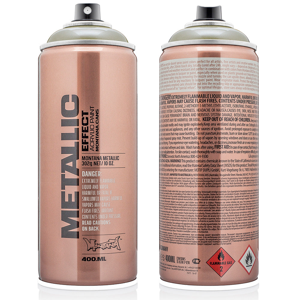 Montana Effect Metallic Sprey Boya 400ml Titanium EMC1010