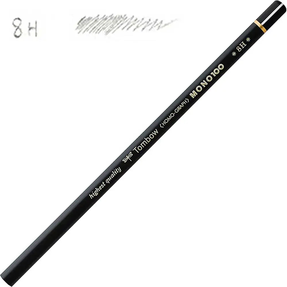 Tombow MONO-100 Dereceli Kurşun Kalem 8H