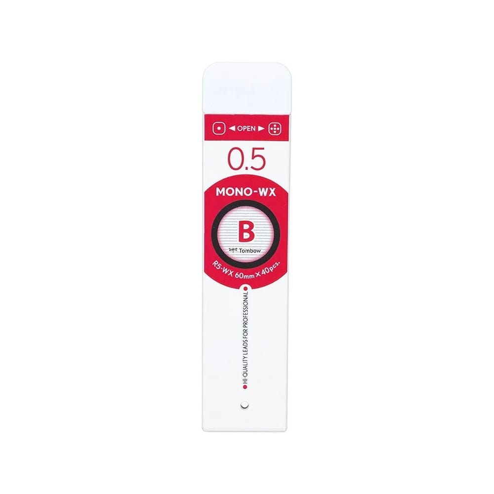 Tombow MONO-WX Profesyonel Uç 0.5mm 40'lı Tüp B