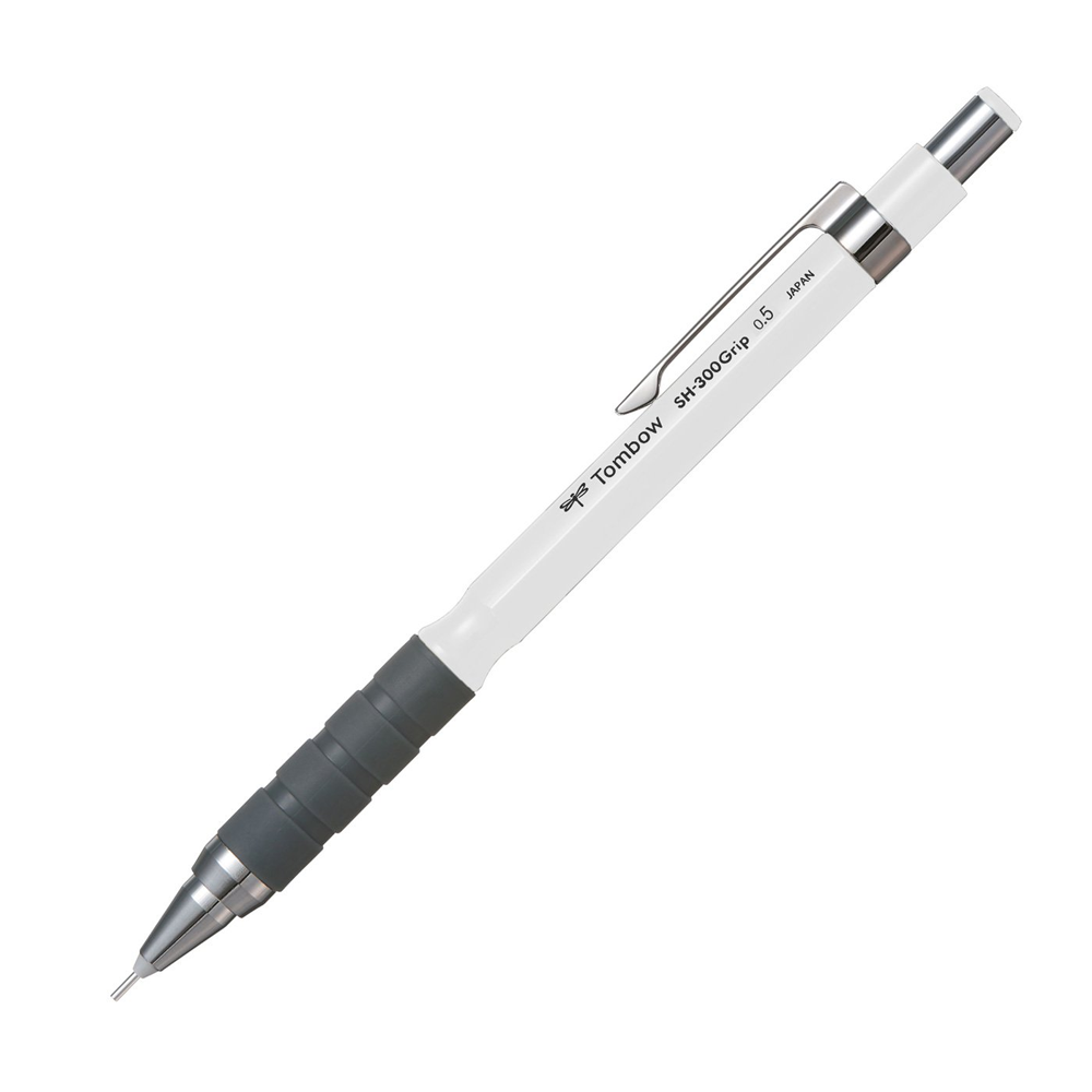 Tombow SH-300 Grip Mekanik Kurşun Kalem 0.5mm Beyaz