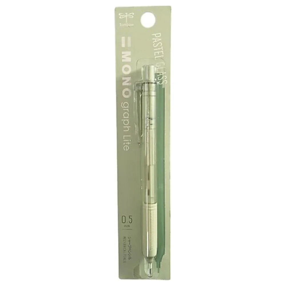 Tombow MONO Graph Lite Pastel Glass Mekanik Kurşun Kalem 0,5mm Cam Yeşil