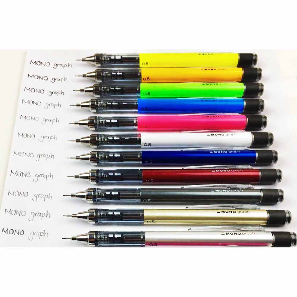 Tombow MONO Graph Mekanik Kurşun Kalem 0.7mm Siyah