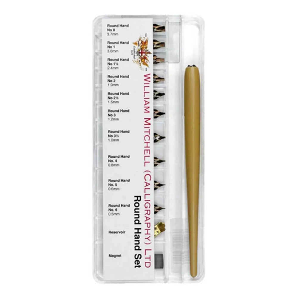 William Mitchell Calligraphy Round Hand Set