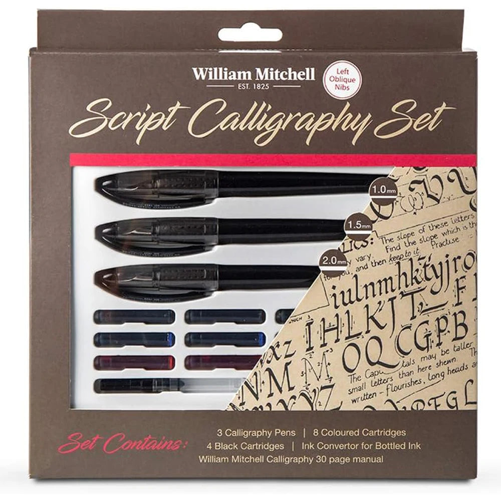 William Mitchell Script Calligraphy Set