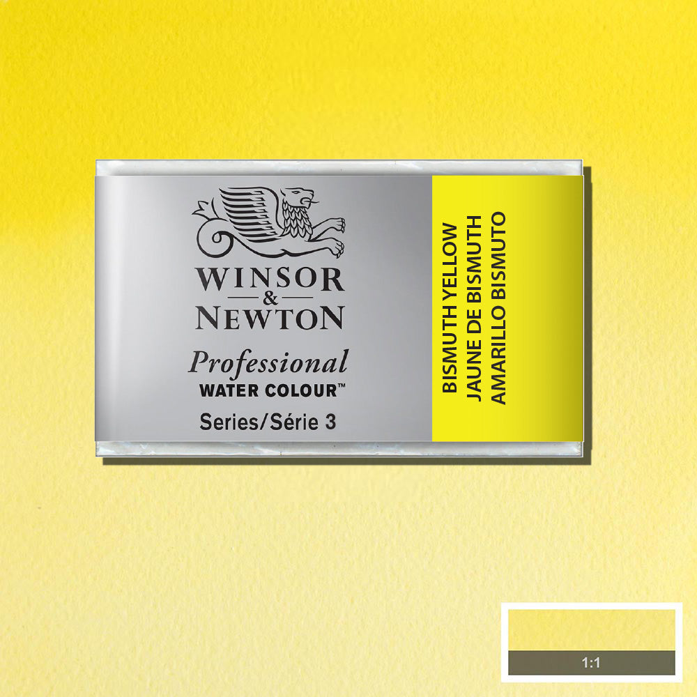 Winsor & Newton Professional Sulu Boya Bismuth Yellow 025 S.3 (Tam Tablet)