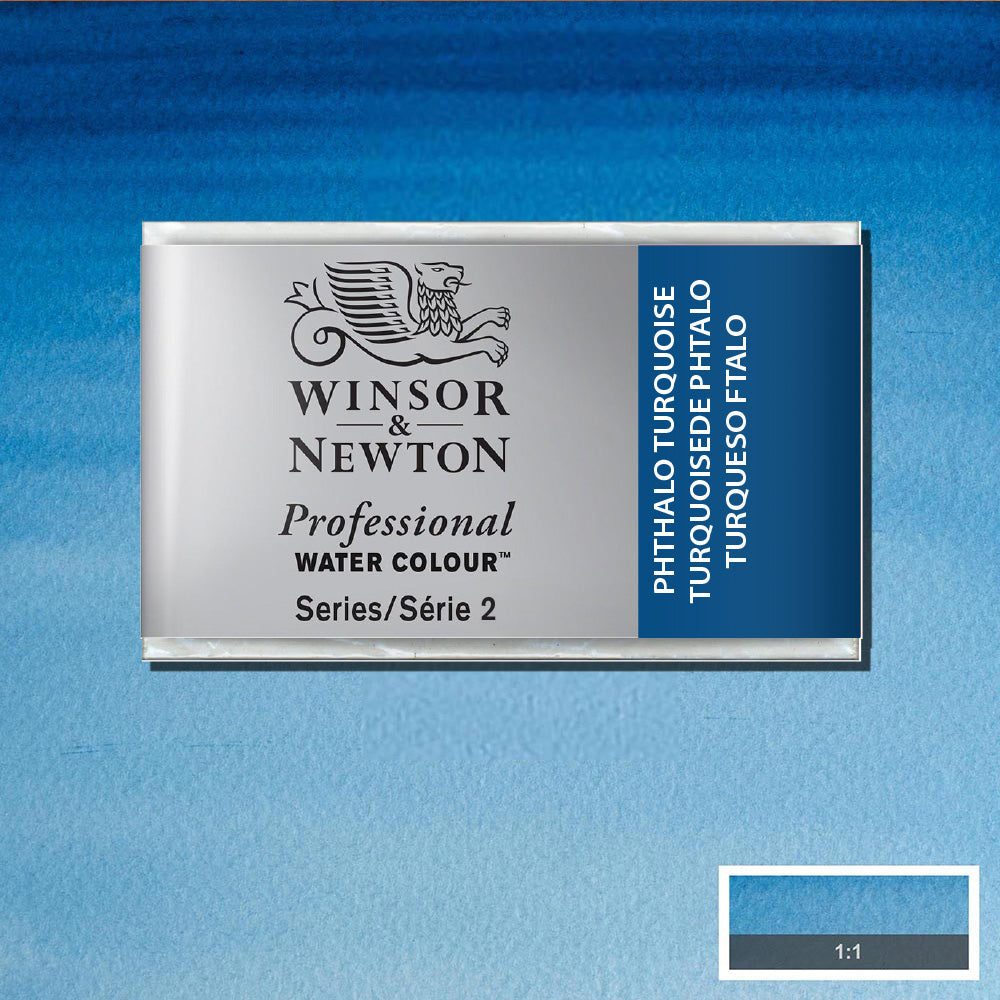 Winsor & Newton Professional Sulu Boya Phthalo Turquoise 526 S.2 (Tam Tablet)