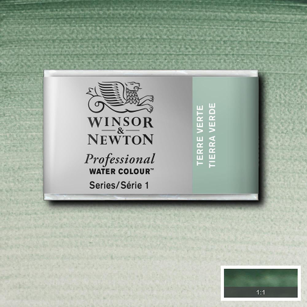 Winsor & Newton Professional Sulu Boya Terre Verte 637 S.1 (Tam Tablet)