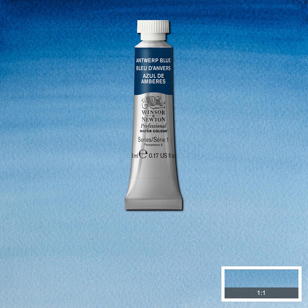 Winsor & Newton Professional Sulu Boya 5ml Antwerp Blue 010 S.1