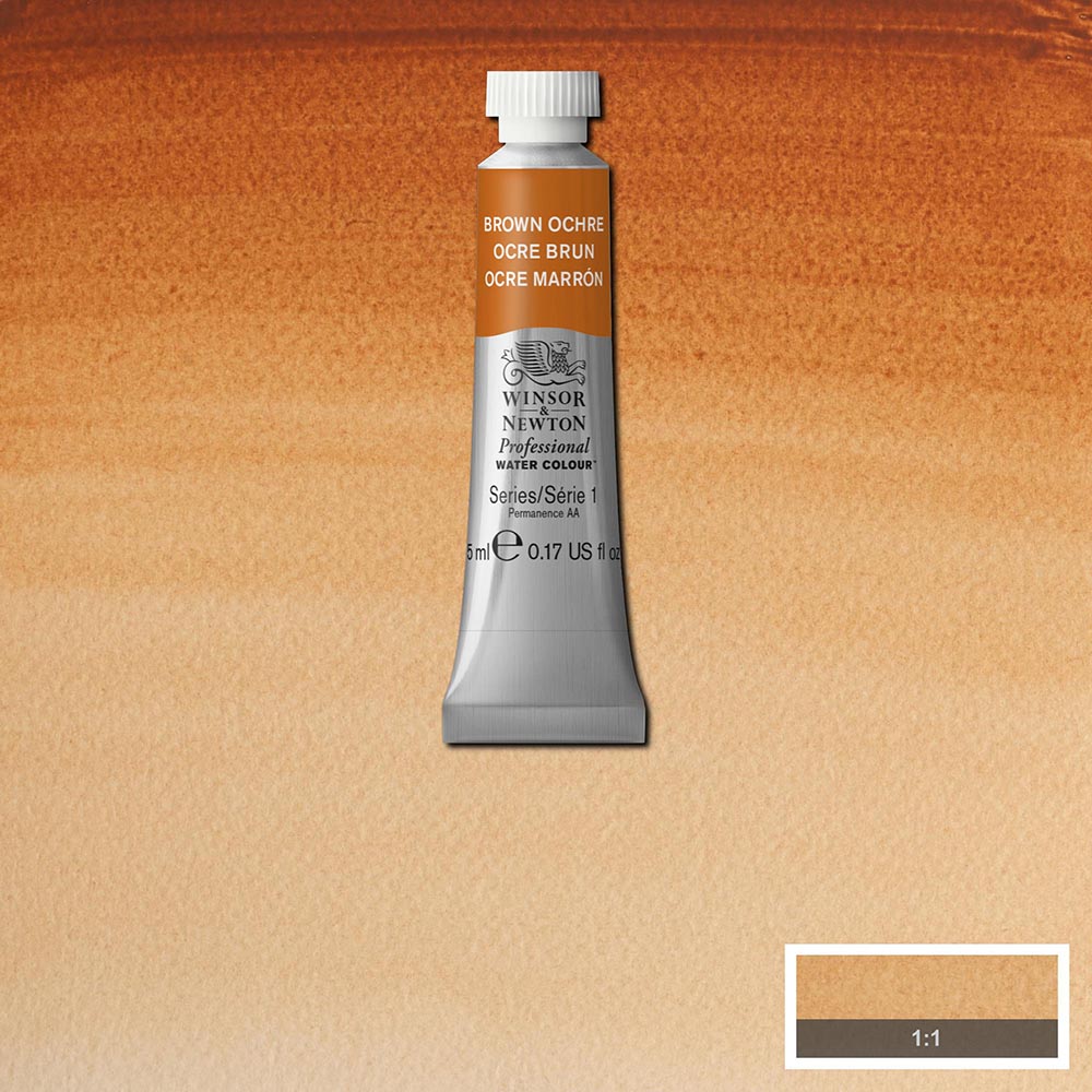 Winsor & Newton Professional Sulu Boya 5ml Brown Ochre 059 S.1