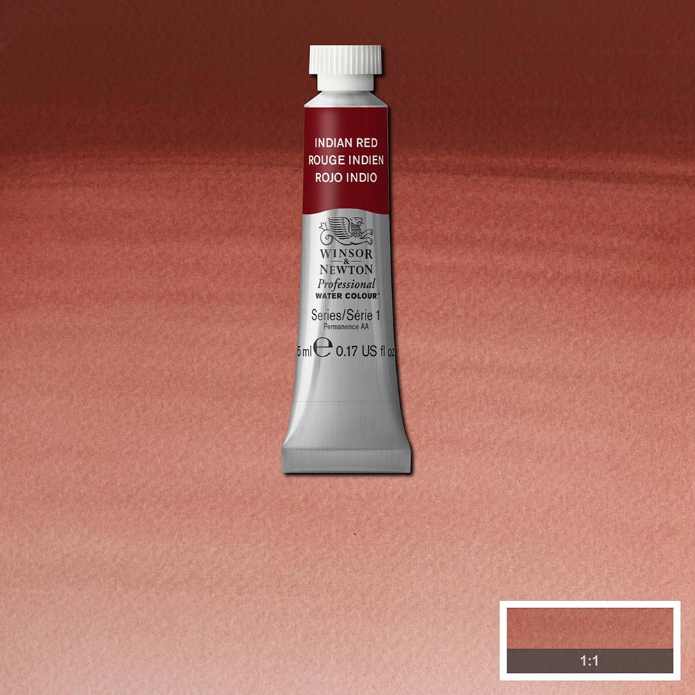 Winsor & Newton Professional Sulu Boya 5ml Indian Red 317 S.1