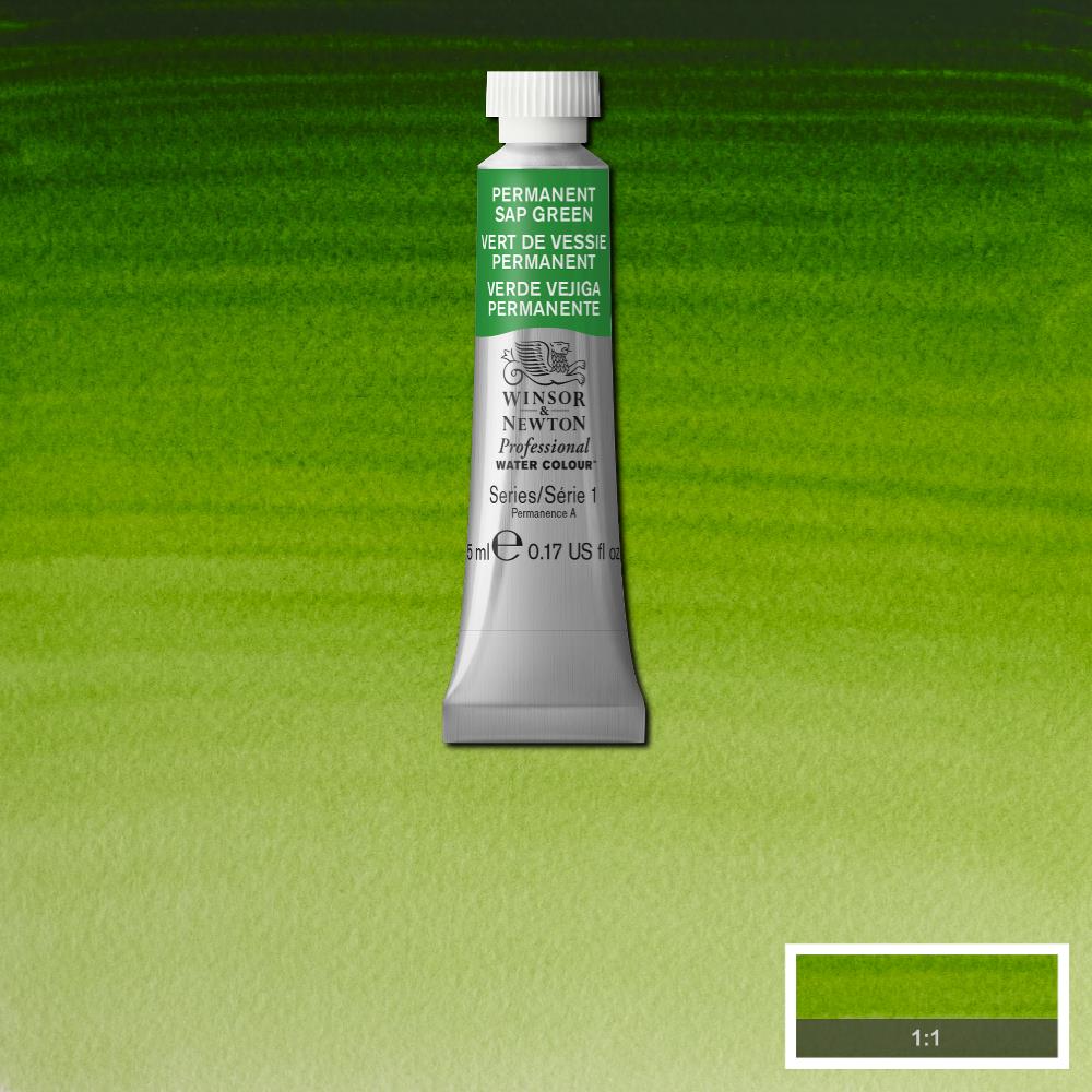 Winsor & Newton Professional Sulu Boya 5ml Permanent Sap Green 503 S.1