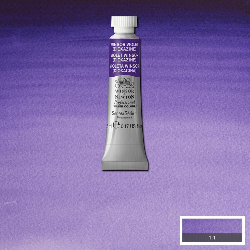 Winsor & Newton Professional Sulu Boya 5ml Winsor Violet (Dioxazine) 733 S.1