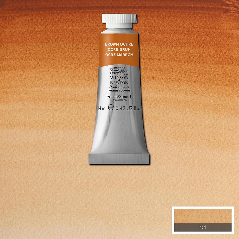 Winsor & Newton Professional Sulu Boya 14ml Brown Ochre 059 S.1