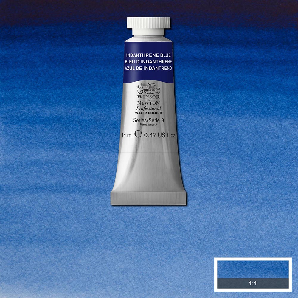 Winsor & Newton Professional Sulu Boya 14ml Indanthrene Blue 321 S.3