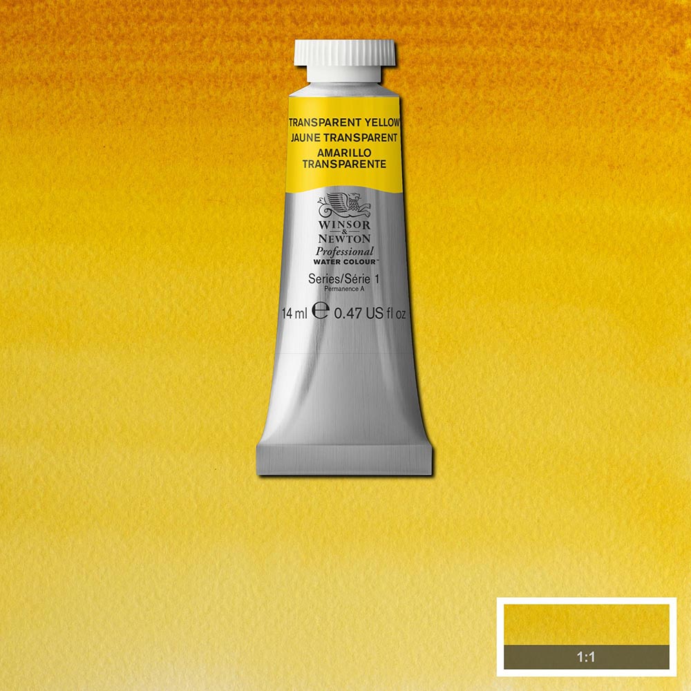 Winsor & Newton Professional Sulu Boya 14ml Transparent Yellow 653 S.1