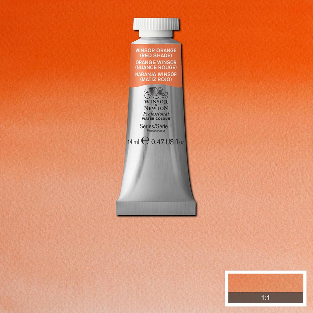 Winsor & Newton Professional Sulu Boya 14ml Winsor Orange (Red Shade) 723 S.1
