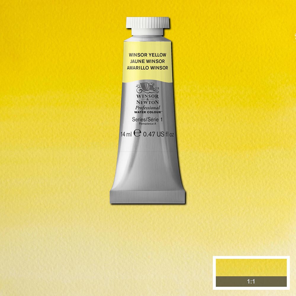 Winsor & Newton Professional Sulu Boya 14ml Winsor Yellow 730 S.1