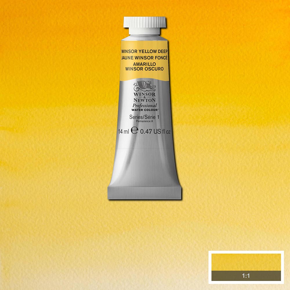 Winsor & Newton Professional Sulu Boya 14ml Winsor Yellow Deep 731 S.1
