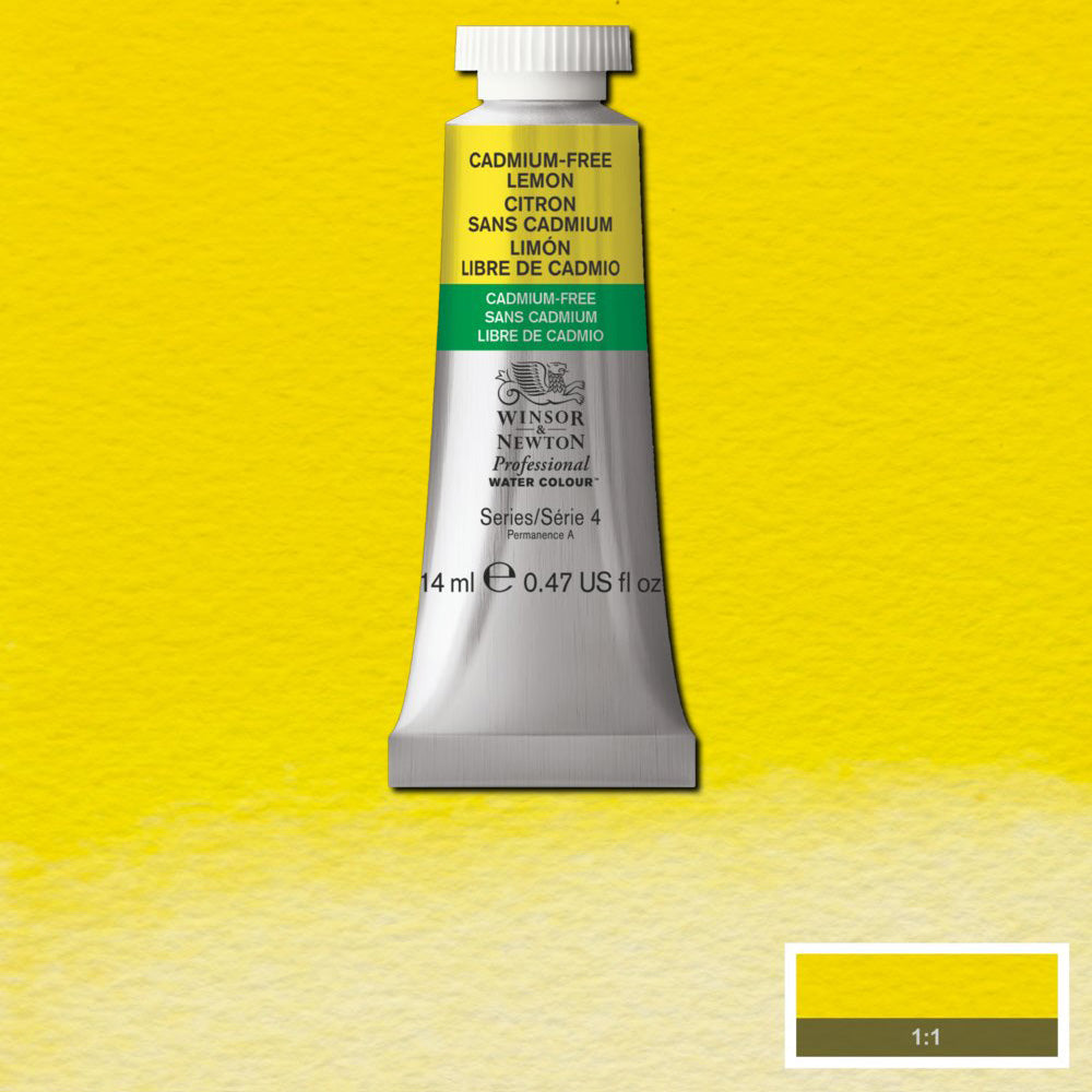 Winsor & Newton Professional Sulu Boya 14ml Cadmium-Free Lemon 898 S.4