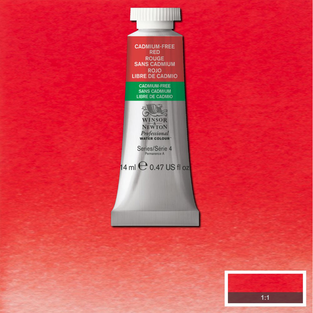Winsor & Newton Professional Sulu Boya 14ml Cadmium-Free Red 901 S.4
