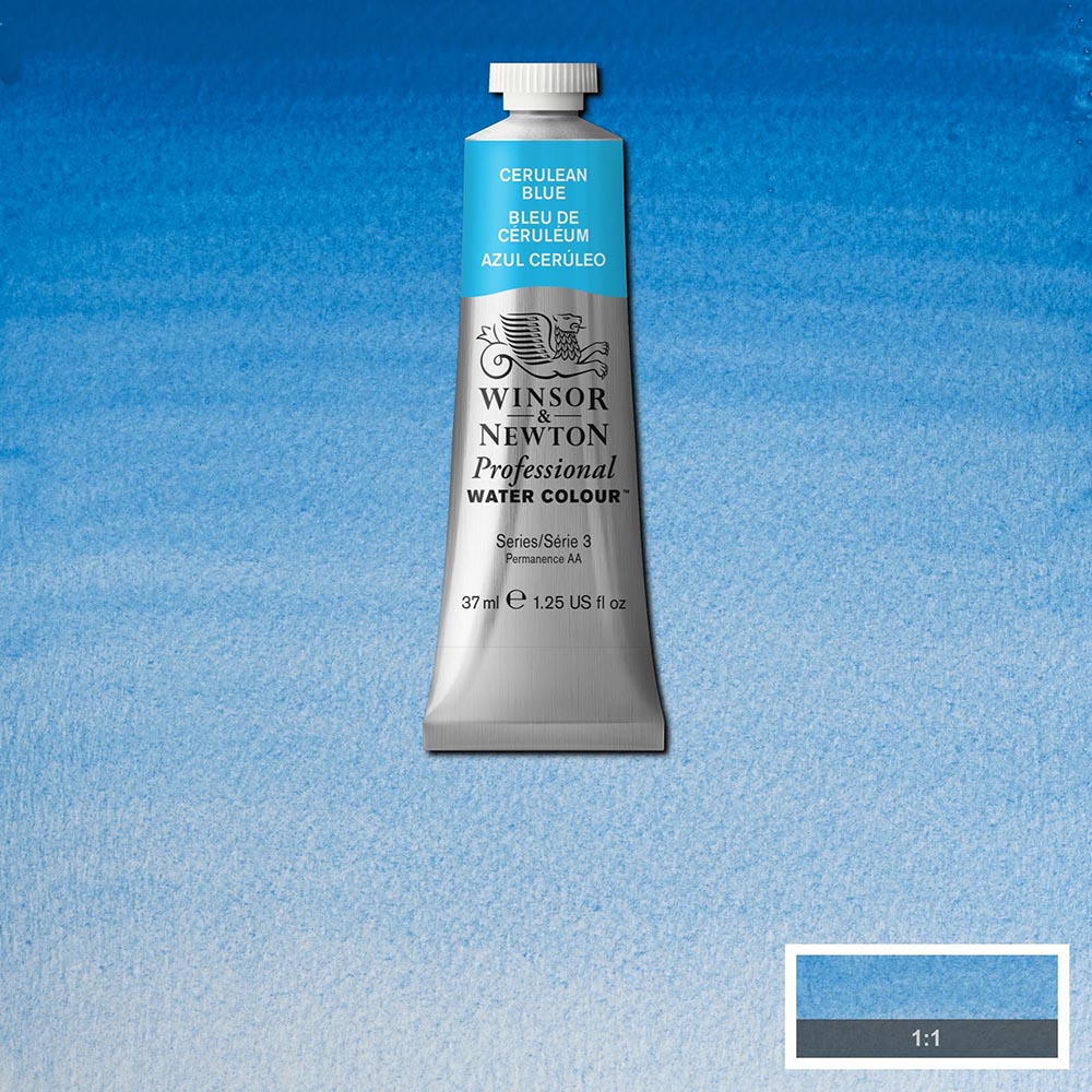 Winsor & Newton Professional Sulu Boya 37ml Cerulean Blue 137 S.3