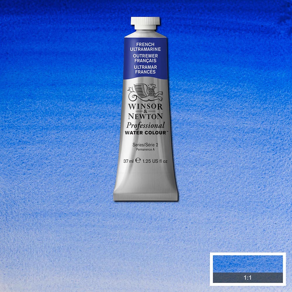 Winsor & Newton Professional Sulu Boya 37ml French Ultramarine 263 S.2
