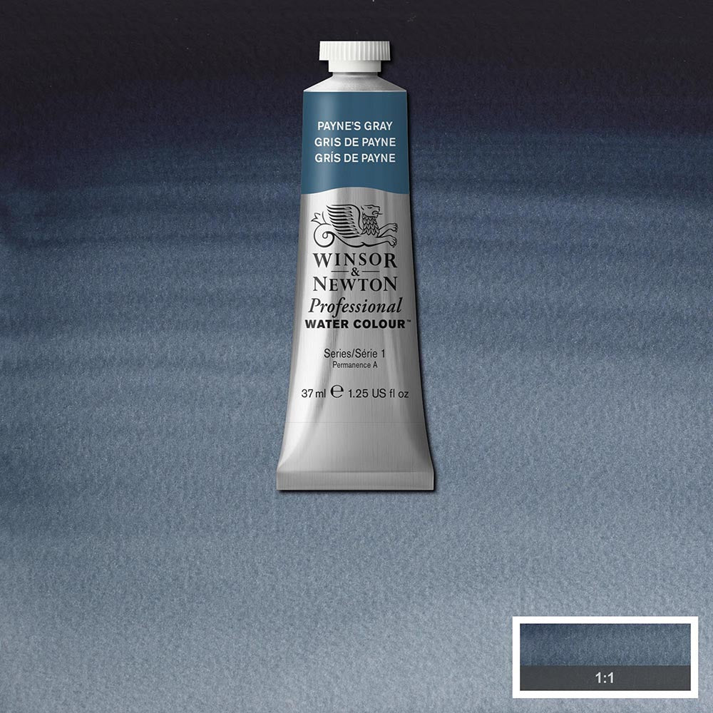 Winsor & Newton Professional Sulu Boya 37ml Payne’s Gray 465 S.1