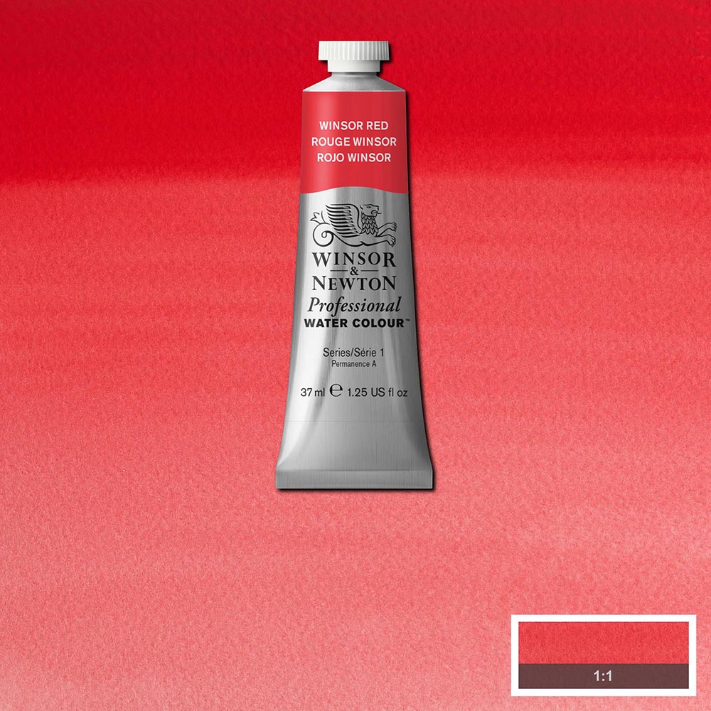 Winsor & Newton Professional Sulu Boya 37ml Winsor Red 726 S.1