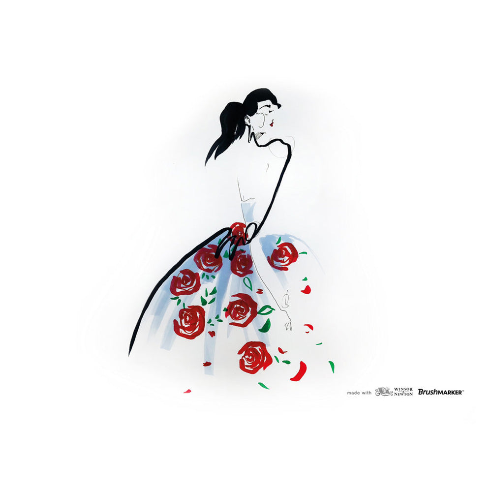 Winsor & Newton Promarker Brush Öğrenci Tasarımcı Çantalı Set (24 renk)