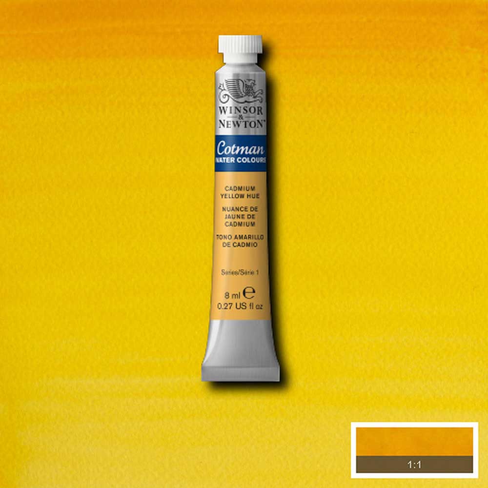 Winsor & Newton Cotman Sulu Boya 8ml Cadmium Yellow Hue 109