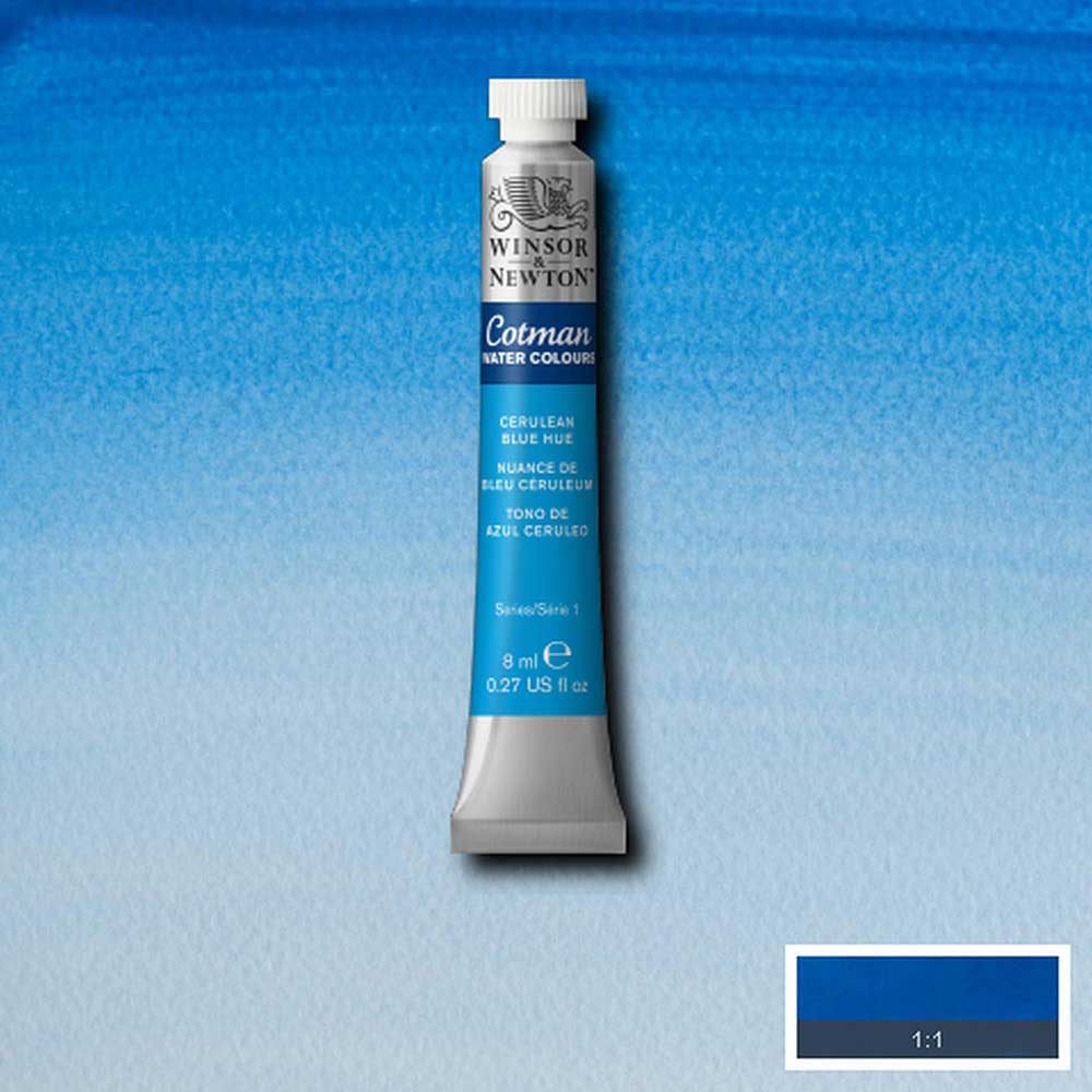 Winsor & Newton Cotman Sulu Boya 8ml Cerulean Blue Hue 139