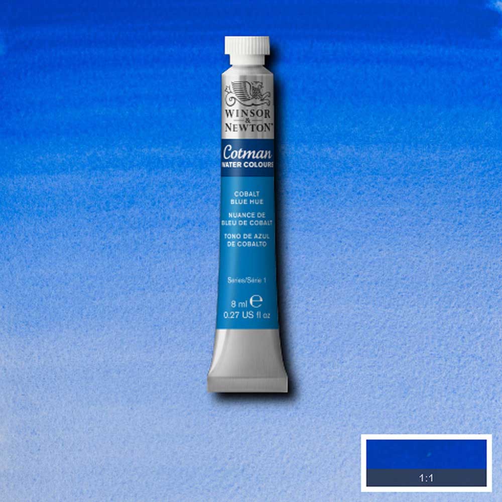 Winsor & Newton Cotman Sulu Boya 8ml Cobalt Blue Hue 179