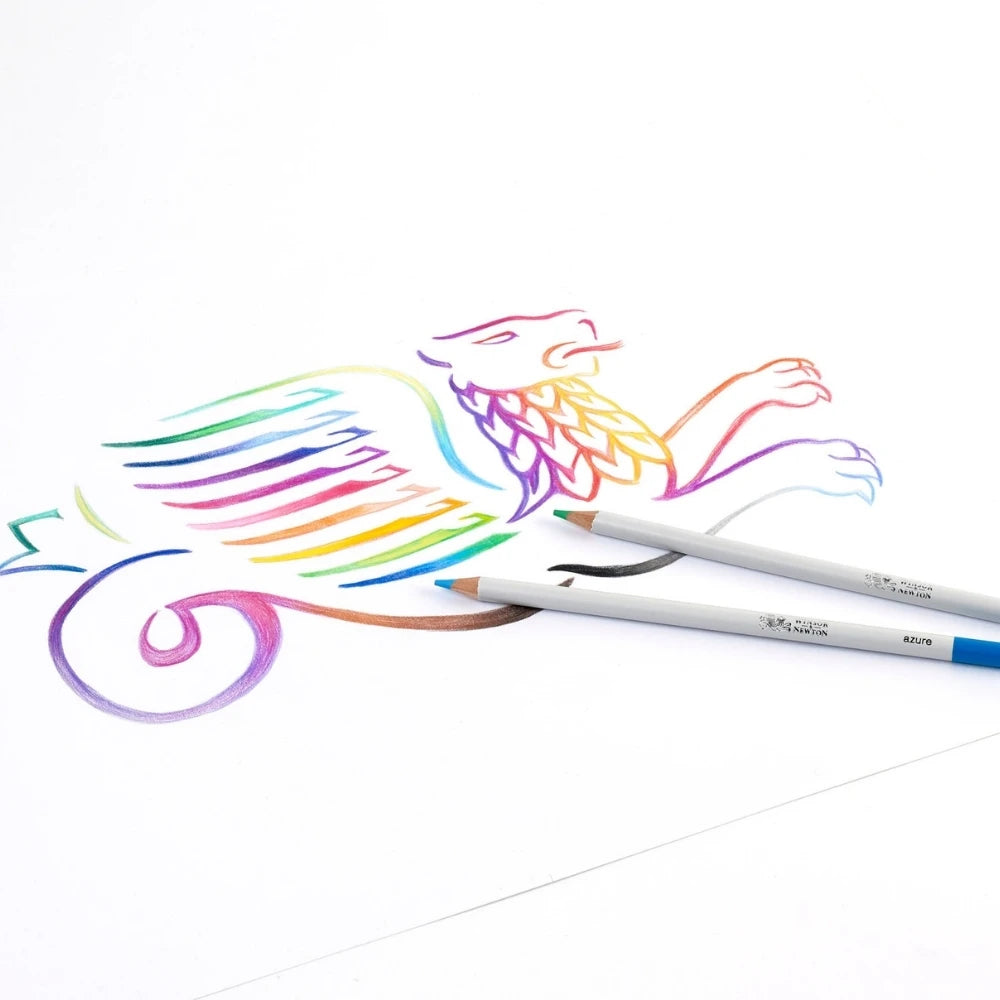 Winsor&Newton Studio Collection 12'li Renkli Kalem Seti - Metal Kutulu