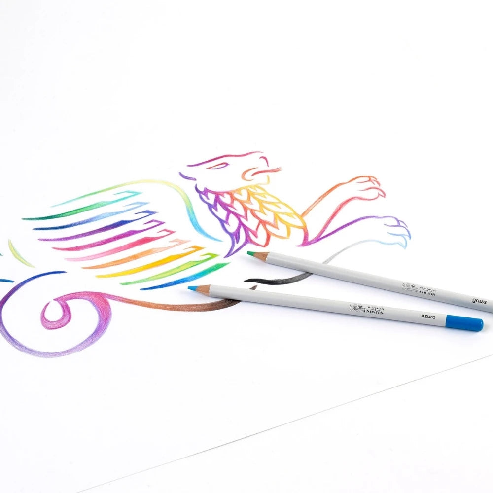 Winsor&Newton Studio Collection 48'li Renkli Kalem Seti - Metal Kutulu