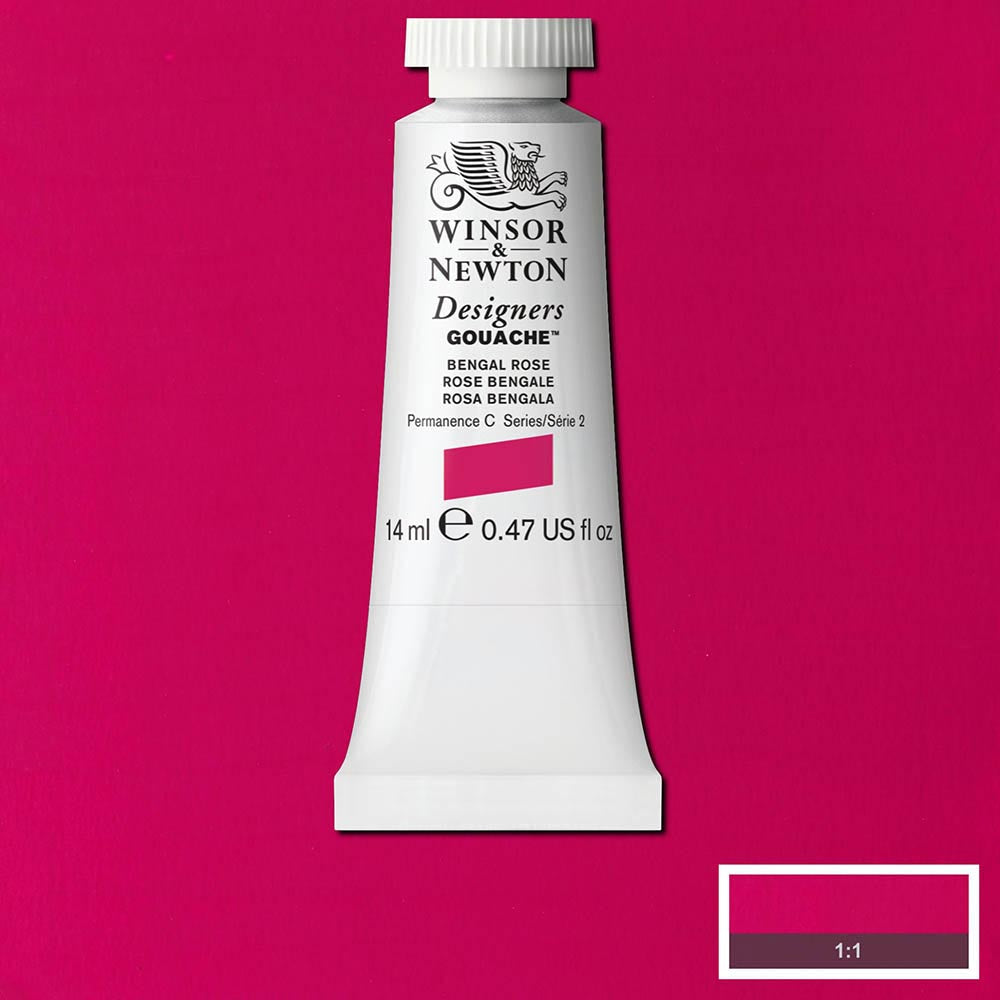 Winsor & Newton Designer's Gouache 14ml Bengal Rose 028 S.2