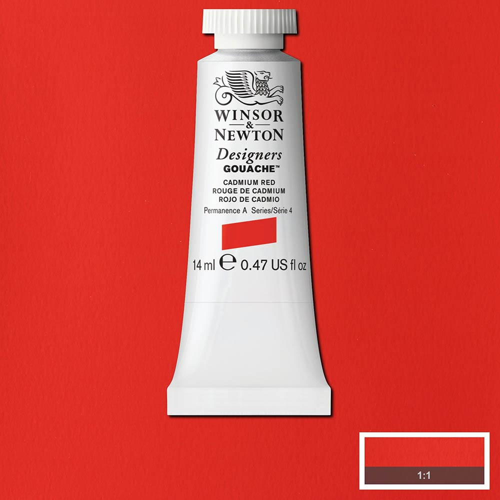Winsor & Newton Designer's Gouache 14ml Cadmium Red 094 S.4
