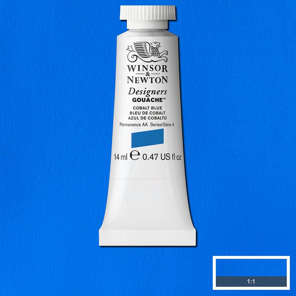 Winsor & Newton Designer's Gouache 14ml Cobalt Blue 178 S.4