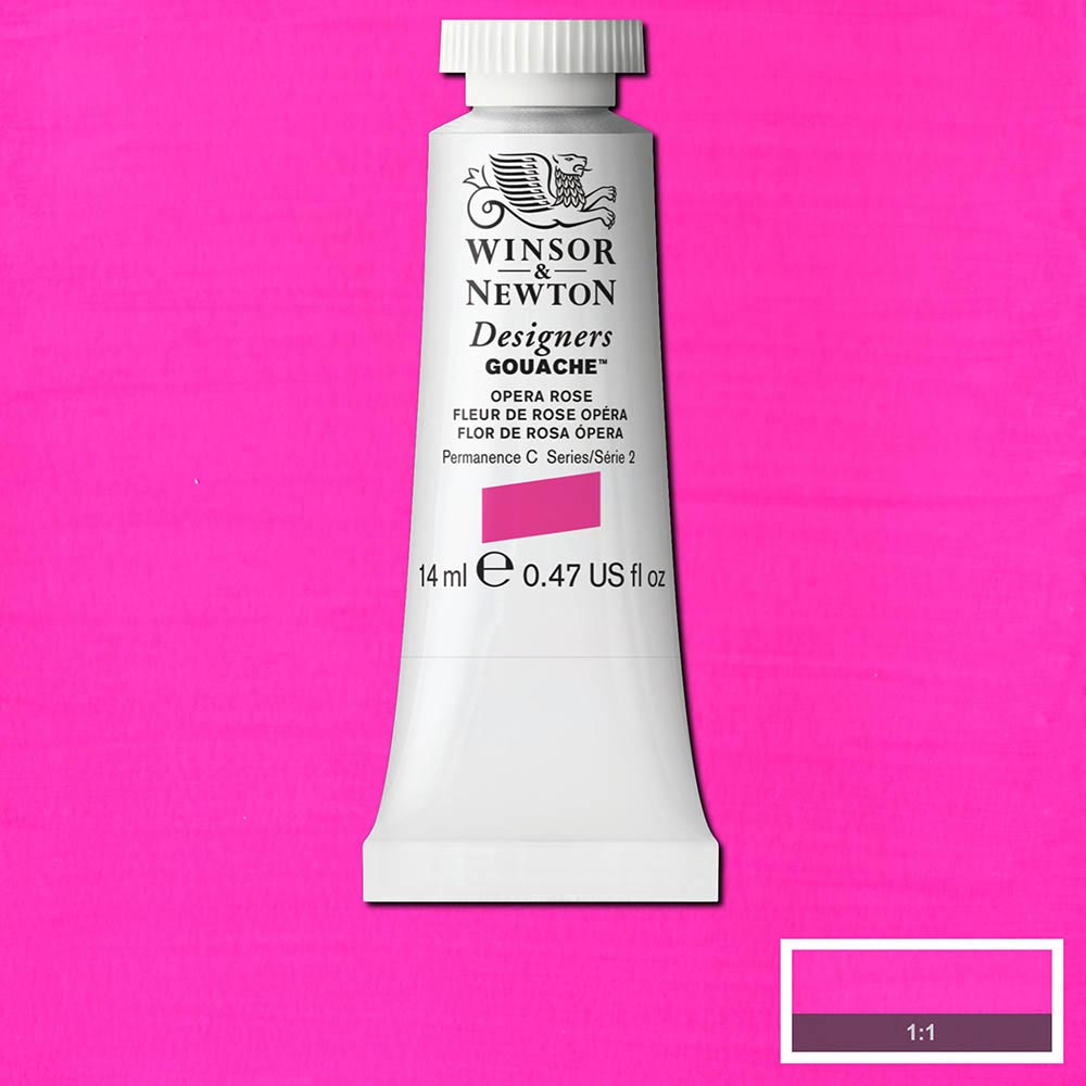 Winsor & Newton Designer's Gouache 14ml Opera Rose 448 S.2