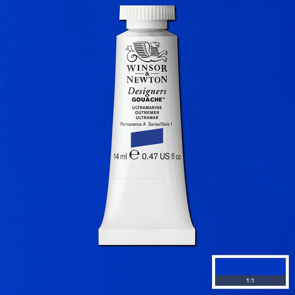 Winsor & Newton Designer's Gouache 14ml Ultramarine 660 S.1
