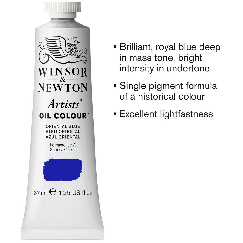Winsor & Newton Artists' Yağlı Boya 37ml Oriental Blue 414 S.2