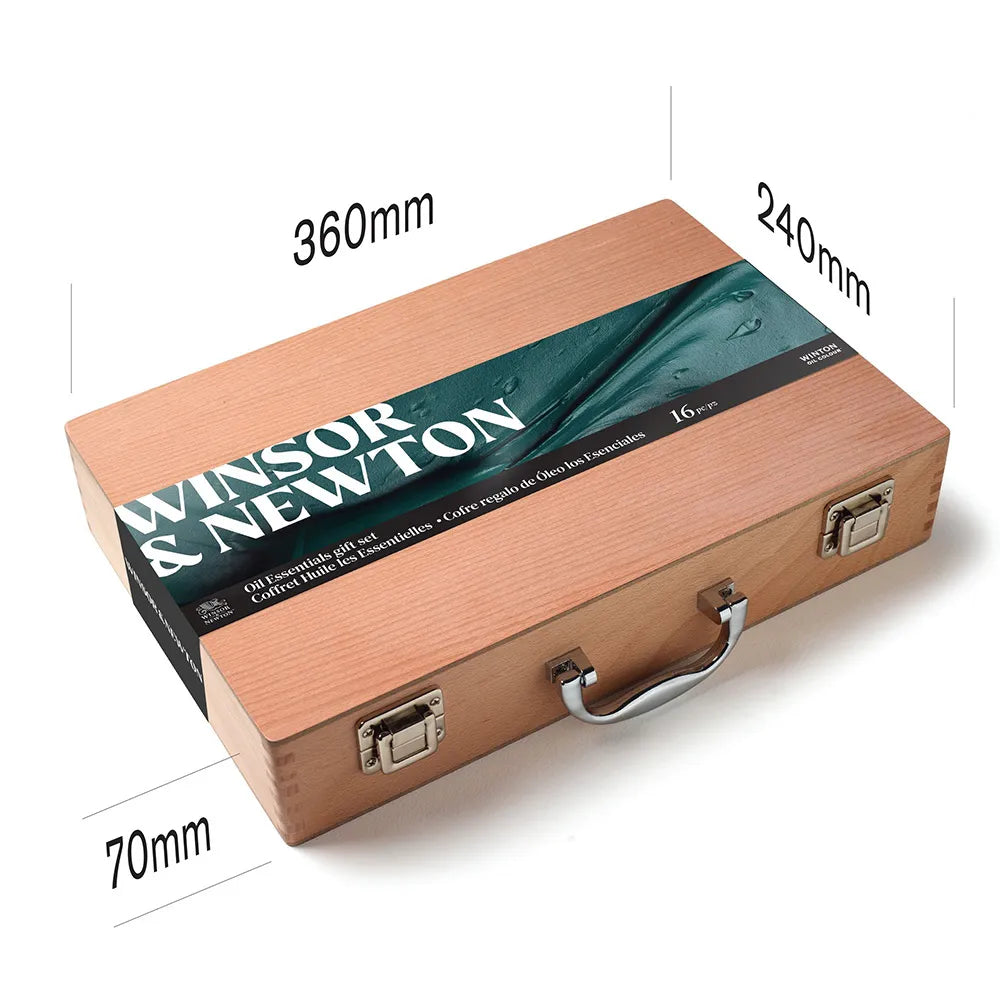 Winsor & Newton Winton Yağlı Boya Wooden Set (Ahşap Kutulu 8 x 37ml)