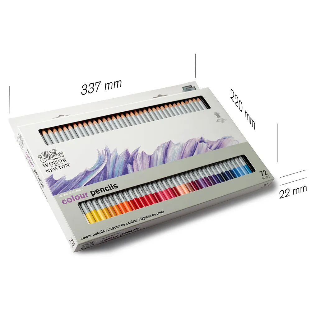 Winsor & Newton Studio Collection 72'li Renkli Kalem Set